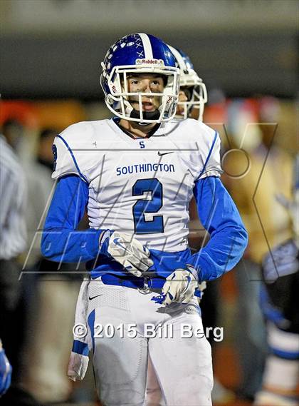 Thumbnail 1 in Southington vs Darien (CIAC Class LL Semifinal) photogallery.