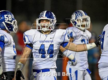 Thumbnail 2 in Southington vs Darien (CIAC Class LL Semifinal) photogallery.