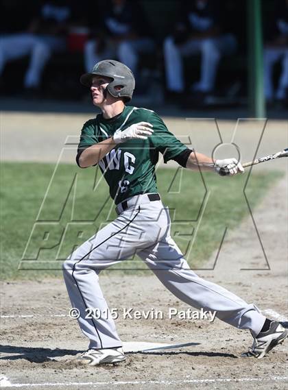 Thumbnail 2 in Northwest Catholic vs. Morgan (CIAC Class S Final) photogallery.