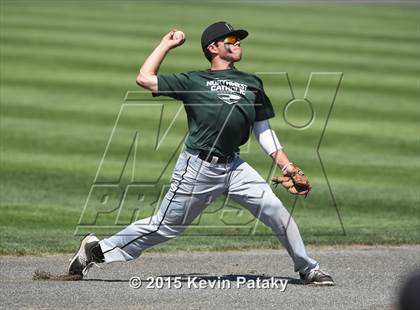 Thumbnail 3 in Northwest Catholic vs. Morgan (CIAC Class S Final) photogallery.
