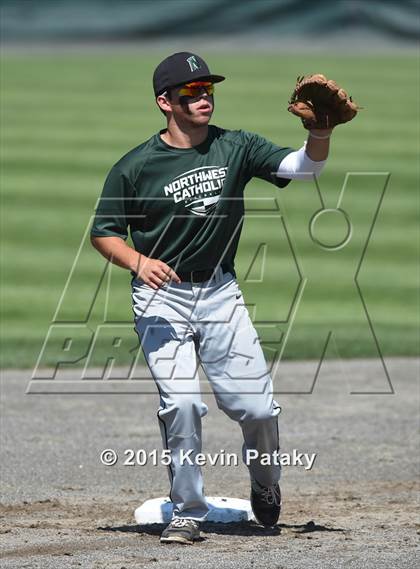 Thumbnail 3 in Northwest Catholic vs. Morgan (CIAC Class S Final) photogallery.