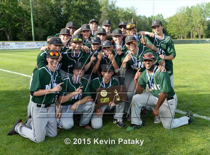 Thumbnail 2 in Northwest Catholic vs. Morgan (CIAC Class S Final) photogallery.