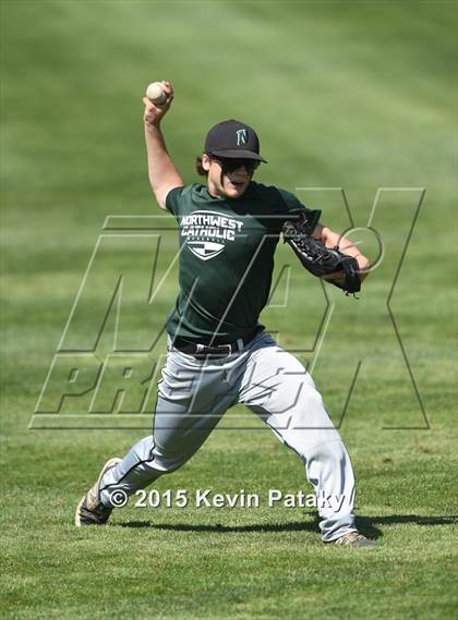 Thumbnail 3 in Northwest Catholic vs. Morgan (CIAC Class S Final) photogallery.