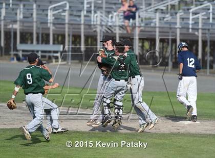 Thumbnail 3 in Northwest Catholic vs. Morgan (CIAC Class S Final) photogallery.