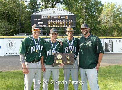 Thumbnail 2 in Northwest Catholic vs. Morgan (CIAC Class S Final) photogallery.