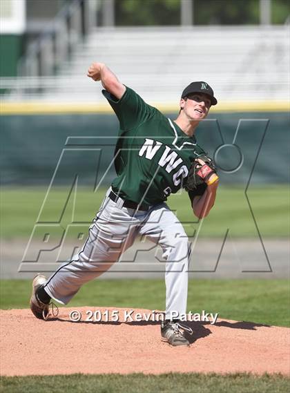 Thumbnail 2 in Northwest Catholic vs. Morgan (CIAC Class S Final) photogallery.