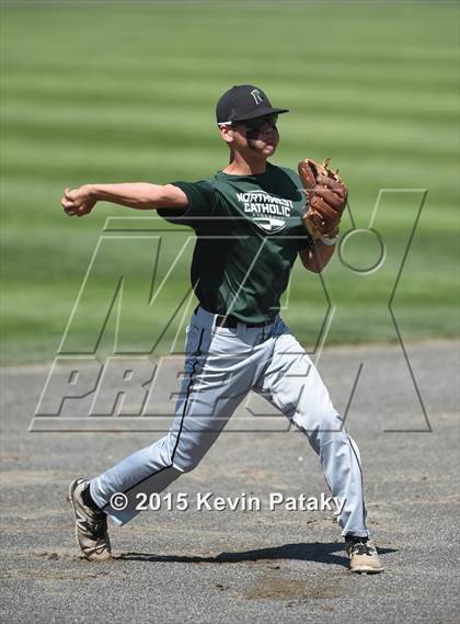 Thumbnail 1 in Northwest Catholic vs. Morgan (CIAC Class S Final) photogallery.