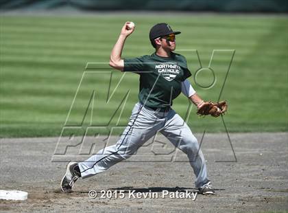 Thumbnail 3 in Northwest Catholic vs. Morgan (CIAC Class S Final) photogallery.