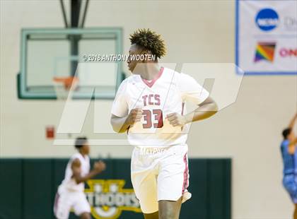 Thumbnail 1 in  Trinity Christian vs Panther Creek (Hoops and Dreams Showcase) photogallery.