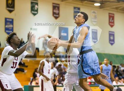 Thumbnail 1 in  Trinity Christian vs Panther Creek (Hoops and Dreams Showcase) photogallery.