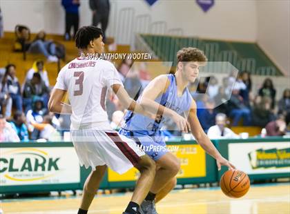 Thumbnail 3 in  Trinity Christian vs Panther Creek (Hoops and Dreams Showcase) photogallery.