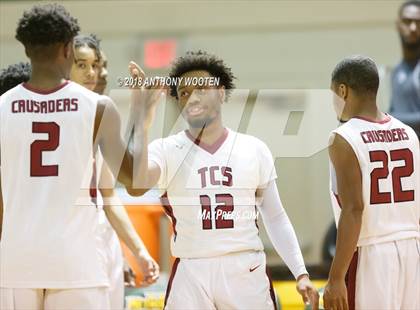 Thumbnail 1 in  Trinity Christian vs Panther Creek (Hoops and Dreams Showcase) photogallery.