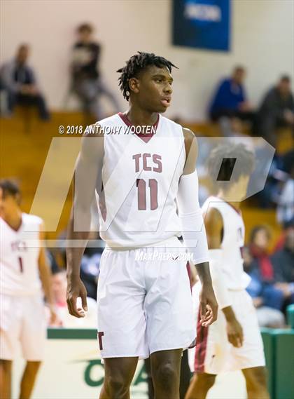 Thumbnail 1 in  Trinity Christian vs Panther Creek (Hoops and Dreams Showcase) photogallery.