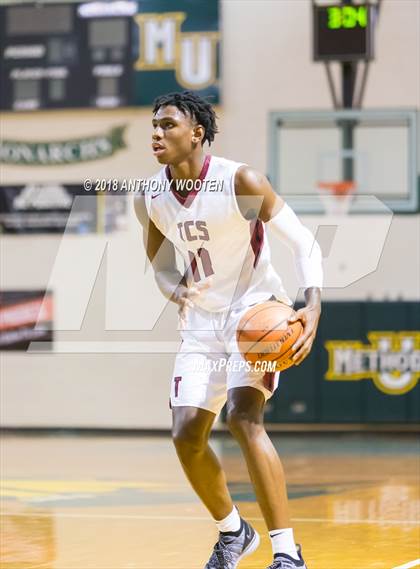 Thumbnail 1 in  Trinity Christian vs Panther Creek (Hoops and Dreams Showcase) photogallery.