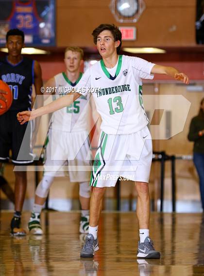 Thumbnail 3 in Godby vs. ThunderRidge (Tarkanian Classic) photogallery.