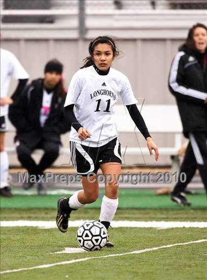 Thumbnail 1 in Dobie vs Oak Ridge (Pearland ISD Soccer Shootout) photogallery.