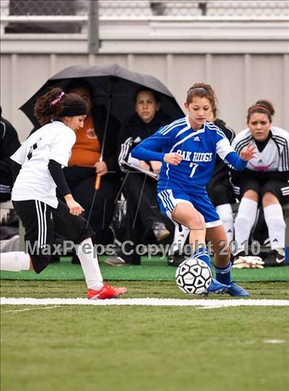 Thumbnail 3 in Dobie vs Oak Ridge (Pearland ISD Soccer Shootout) photogallery.