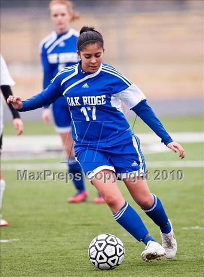Thumbnail 3 in Dobie vs Oak Ridge (Pearland ISD Soccer Shootout) photogallery.
