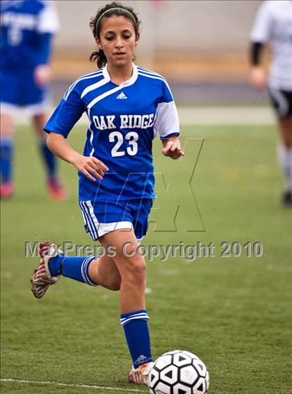Thumbnail 3 in Dobie vs Oak Ridge (Pearland ISD Soccer Shootout) photogallery.