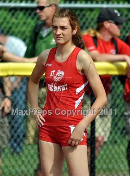 Thumbnail 1 in NYSPHSAA Track & Field Championships (Girls Events - Day 1) photogallery.