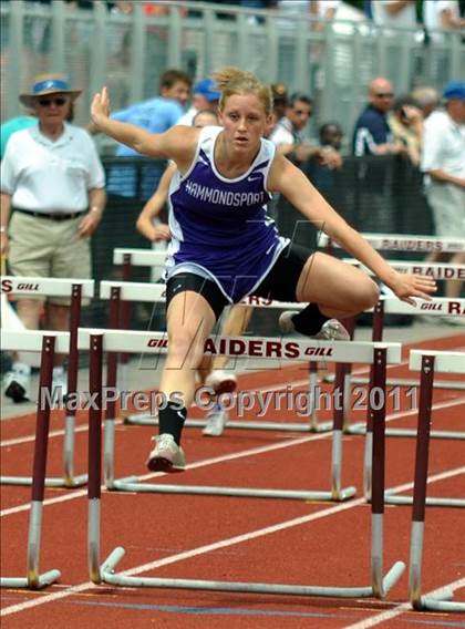 Thumbnail 1 in NYSPHSAA Track & Field Championships (Girls Events - Day 1) photogallery.