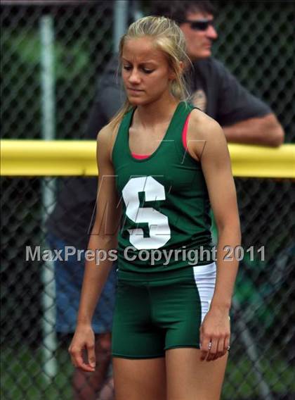 Thumbnail 1 in NYSPHSAA Track & Field Championships (Girls Events - Day 1) photogallery.