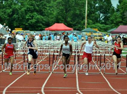 Thumbnail 1 in NYSPHSAA Track & Field Championships (Girls Events - Day 1) photogallery.