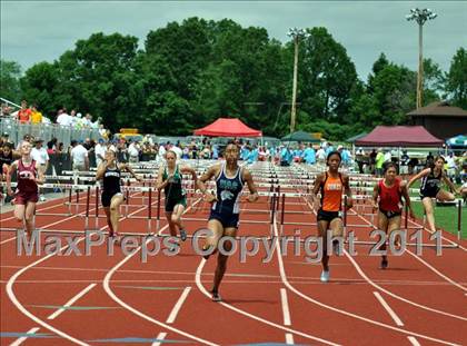 Thumbnail 1 in NYSPHSAA Track & Field Championships (Girls Events - Day 1) photogallery.