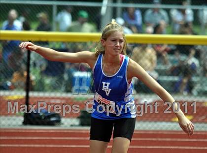 Thumbnail 1 in NYSPHSAA Track & Field Championships (Girls Events - Day 1) photogallery.