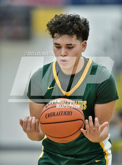 Thumbnail 3 in Los Alamos vs. Santa Fe Indian (Bobby Rodriguez Capital City Tournament Round 1) photogallery.