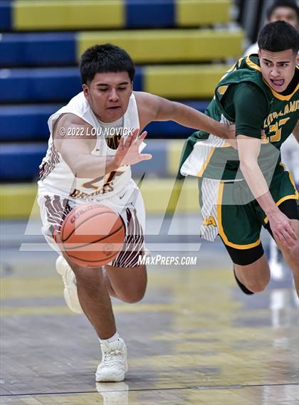 Thumbnail 1 in Los Alamos vs. Santa Fe Indian (Bobby Rodriguez Capital City Tournament Round 1) photogallery.