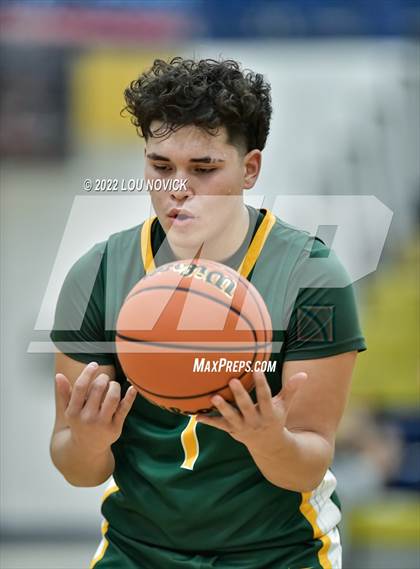 Thumbnail 1 in Los Alamos vs. Santa Fe Indian (Bobby Rodriguez Capital City Tournament Round 1) photogallery.