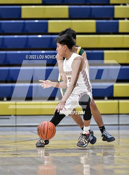 Thumbnail 3 in Los Alamos vs. Santa Fe Indian (Bobby Rodriguez Capital City Tournament Round 1) photogallery.