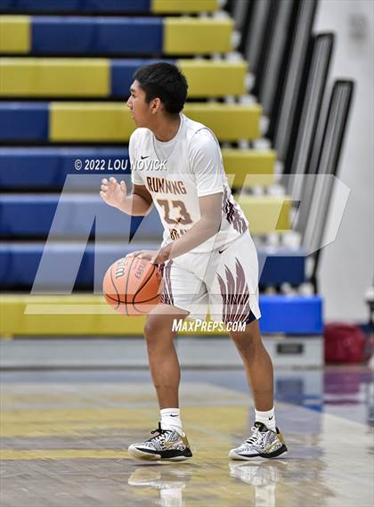 Thumbnail 1 in Los Alamos vs. Santa Fe Indian (Bobby Rodriguez Capital City Tournament Round 1) photogallery.