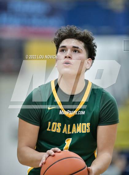 Thumbnail 2 in Los Alamos vs. Santa Fe Indian (Bobby Rodriguez Capital City Tournament Round 1) photogallery.