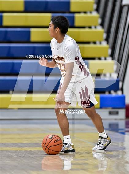Thumbnail 2 in Los Alamos vs. Santa Fe Indian (Bobby Rodriguez Capital City Tournament Round 1) photogallery.