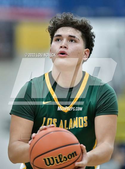 Thumbnail 3 in Los Alamos vs. Santa Fe Indian (Bobby Rodriguez Capital City Tournament Round 1) photogallery.