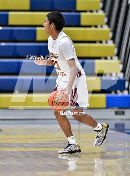 Thumbnail 3 in Los Alamos vs. Santa Fe Indian (Bobby Rodriguez Capital City Tournament Round 1) photogallery.