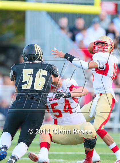Thumbnail 3 in Bergen Catholic @ Paramus Catholic photogallery.