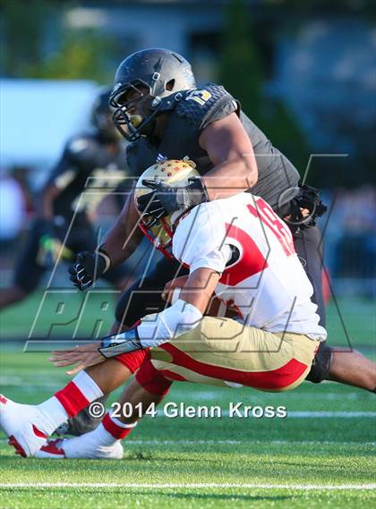 Thumbnail 2 in Bergen Catholic @ Paramus Catholic photogallery.