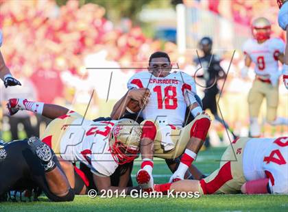 Thumbnail 3 in Bergen Catholic @ Paramus Catholic photogallery.
