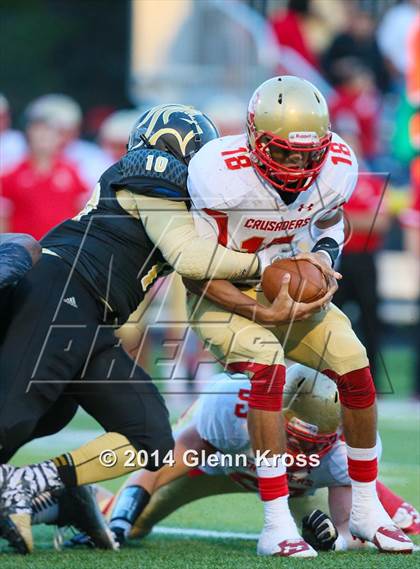 Thumbnail 2 in Bergen Catholic @ Paramus Catholic photogallery.