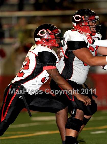 Thumbnail 3 in Mater Dei vs. Centennial photogallery.