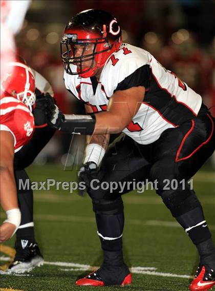 Thumbnail 2 in Mater Dei vs. Centennial photogallery.