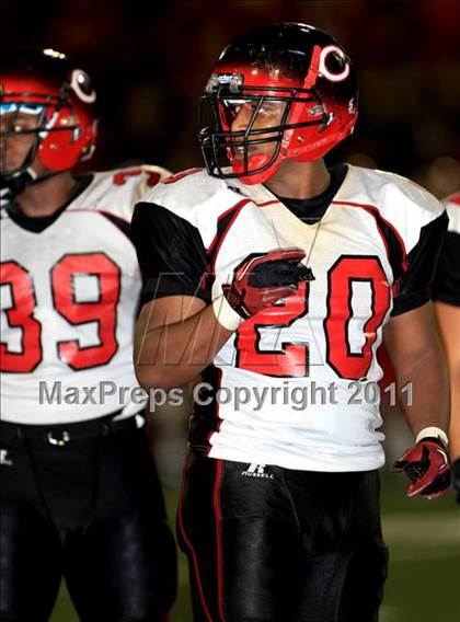 Thumbnail 3 in Mater Dei vs. Centennial photogallery.