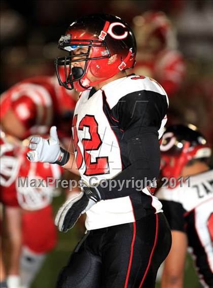Thumbnail 3 in Mater Dei vs. Centennial photogallery.