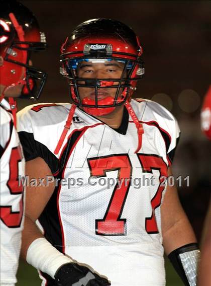 Thumbnail 1 in Mater Dei vs. Centennial photogallery.