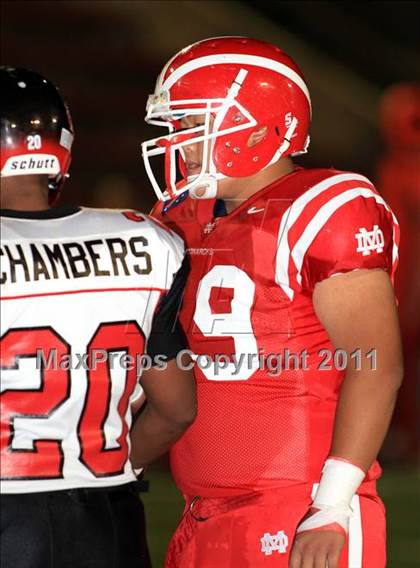 Thumbnail 2 in Mater Dei vs. Centennial photogallery.
