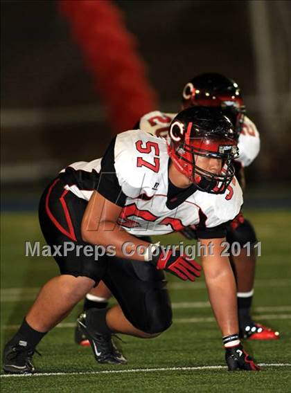 Thumbnail 2 in Mater Dei vs. Centennial photogallery.