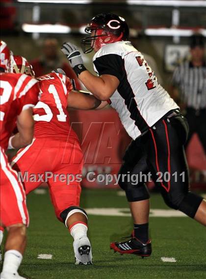 Thumbnail 2 in Mater Dei vs. Centennial photogallery.